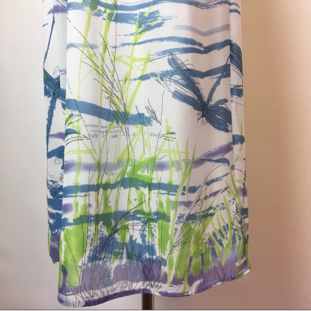 'Darting Dragonfly' We Love Vera Silk Dress | 6 - Picture 7 of 8